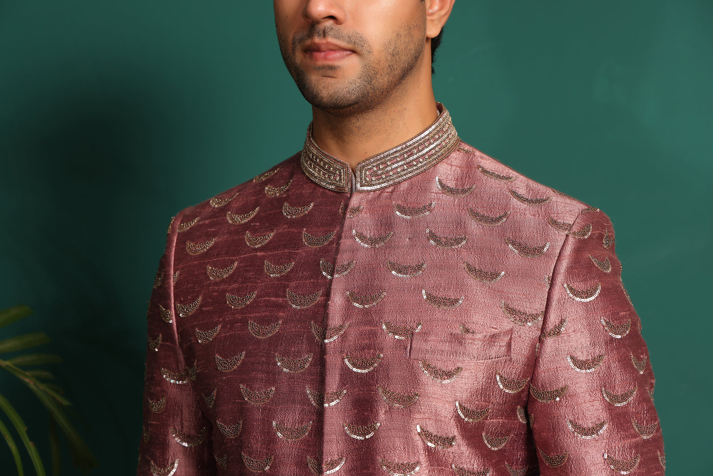 Dusty Pink Sherwani