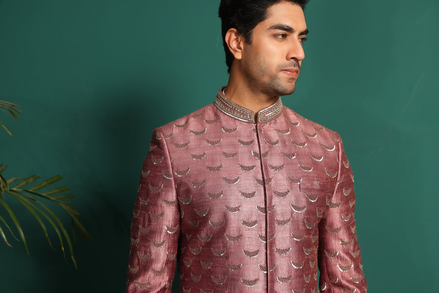 Dusty Pink Sherwani